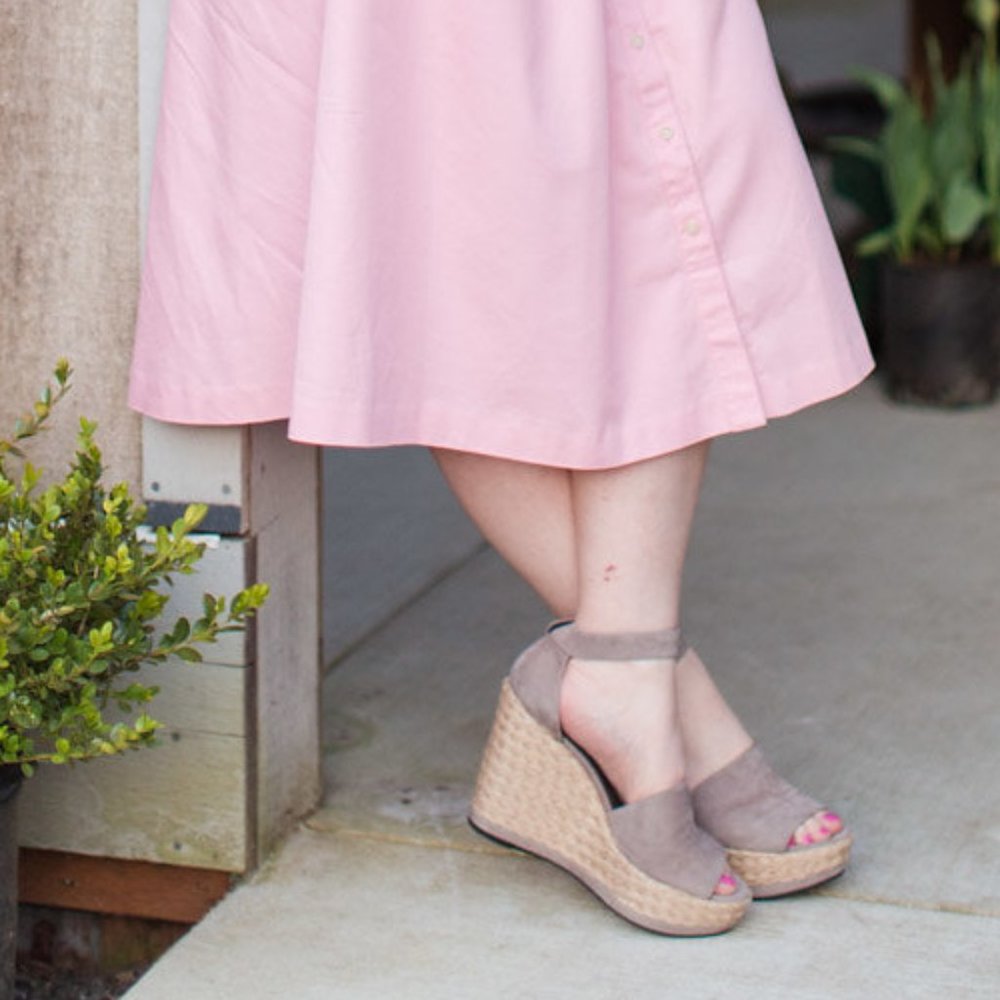 Stuart Weitzman 'Soho Gal' Espadrille Platform Sz 9.5